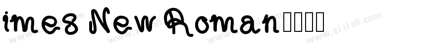 imes New Roman字体转换